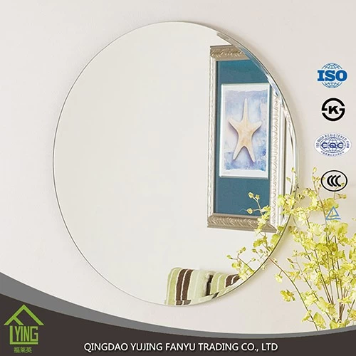 Cina Excellent economical 3mm 4mm 5mm 6mm 8mm 10mm Oval Bathroom Silver Mirror produttore