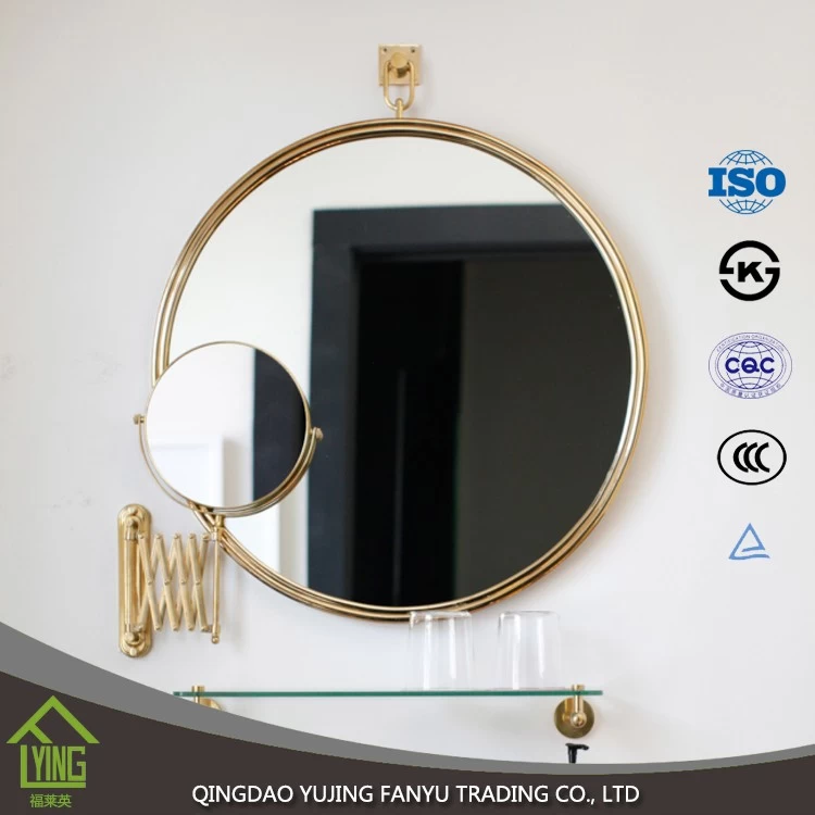 中国 High quality silver wall mirror of architecture and decoration 制造商