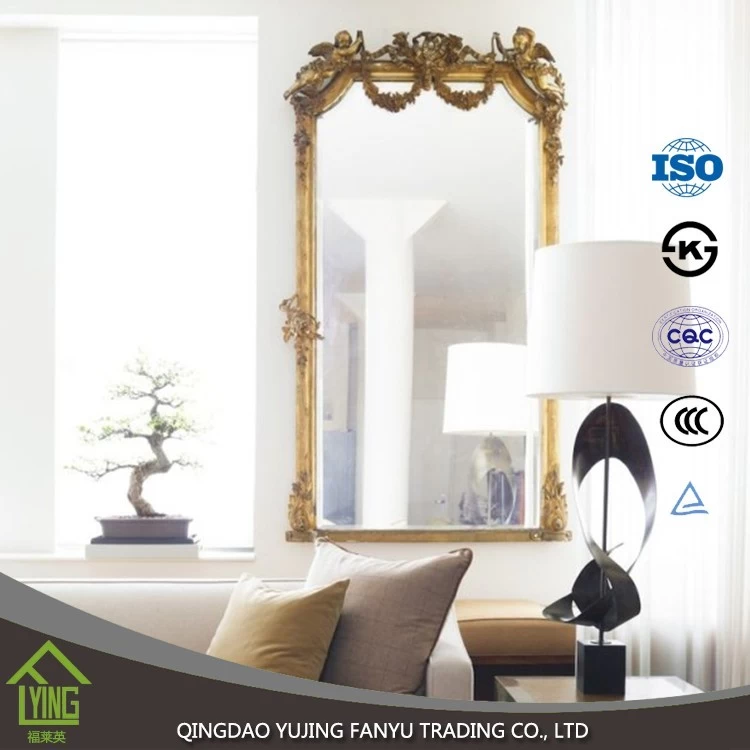 China Home Decorative Bevelled Edge Tempered Silver Mirror manufacturer