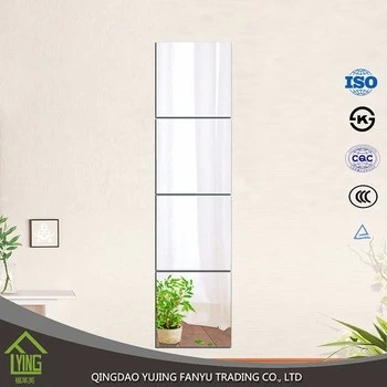 China Hot sale silver coated clear decorative wall mirrors manufacturer