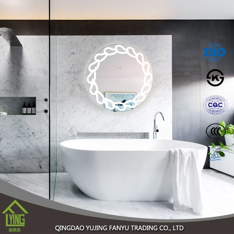 中国 Hot selling beauty bathroom led vanity mirror with lights for sale メーカー