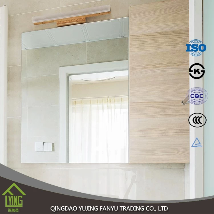 China Large bathroom wall mirror for home or hotel in competitive price manufacturer