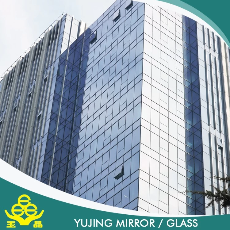 China Solid structure and function clear tempered building glass with best price manufacturer