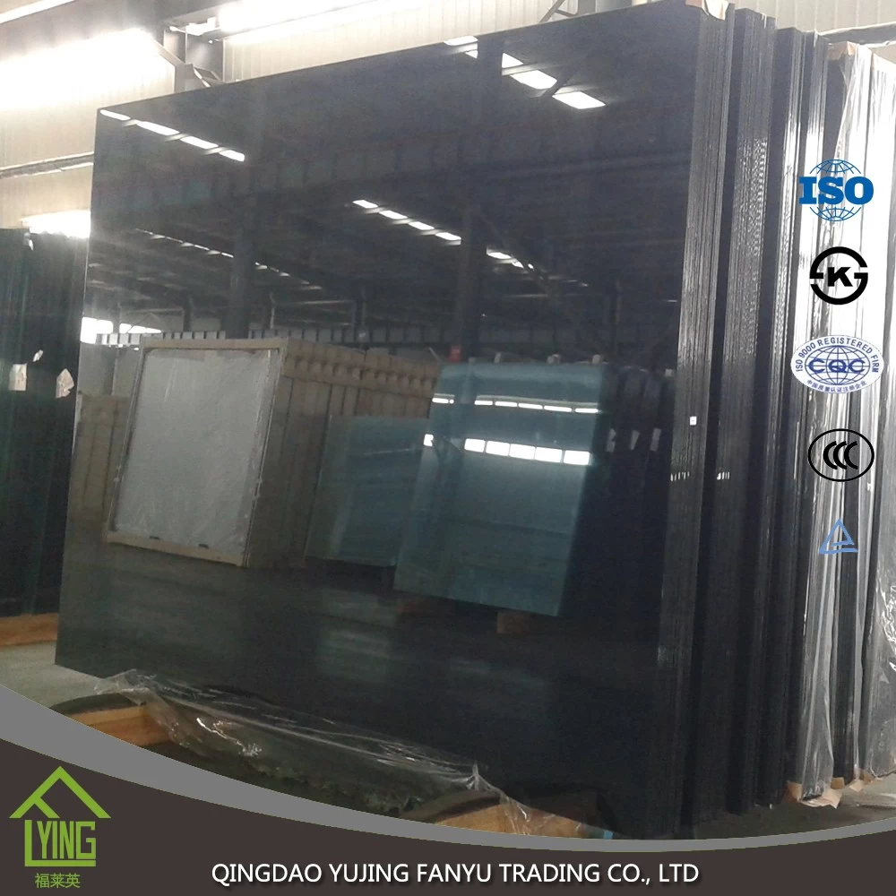 China Fabrik Direktverkauf dunklen grauen farbigen Spiegelglas mit Top-Qualität Hersteller