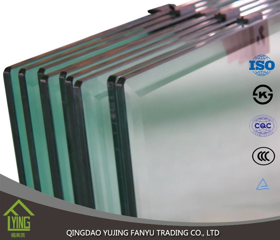 China Wholesale clear laminated glass for building construction with high quality manufacturer