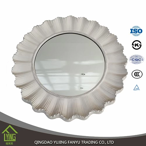 中国 cosmetic mirror install Bathroom Mirror lowest price 1.8/3/4/5/6mm thickness メーカー