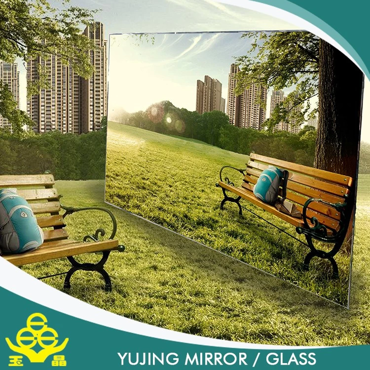 중국 큰 크기 알루미늄 거울 유리 제조업체