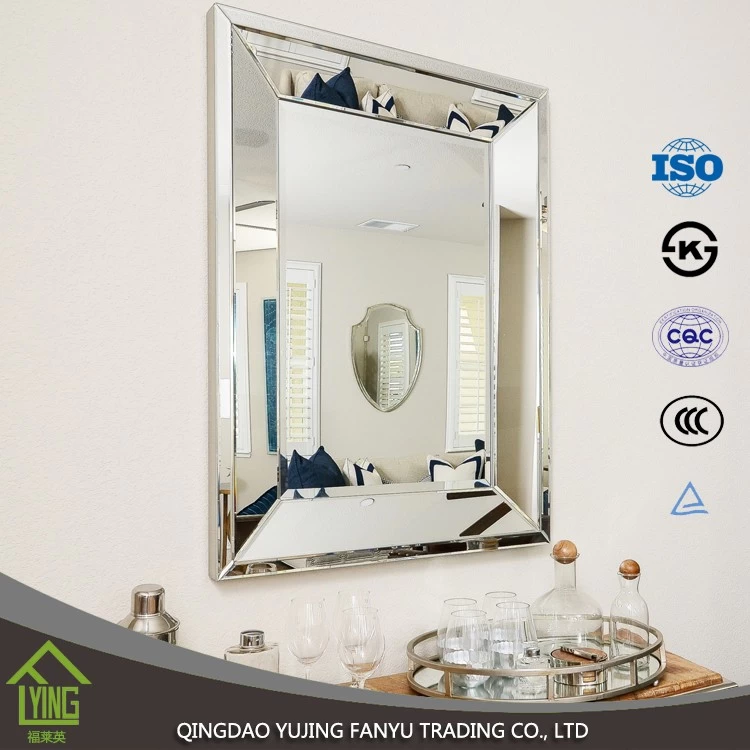 China circle mirrors furniture Silver mirror extra large mirrors clear float glass manufacturer
