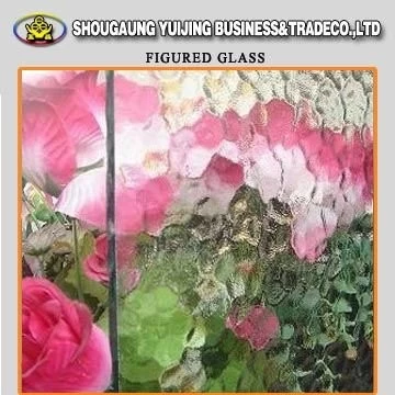 중국 컬러 꽃무늬 유리 도매 유 징 유리 제조업체