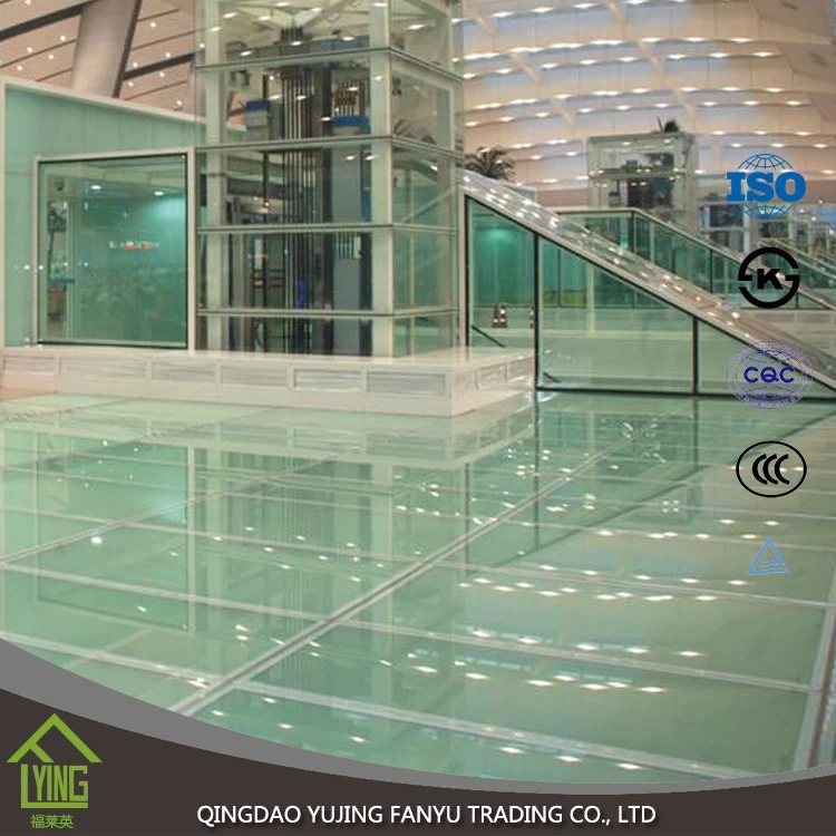 الصين Laminated glass with best price 8mm 10mm 12mm laminated glass for staircase الصانع