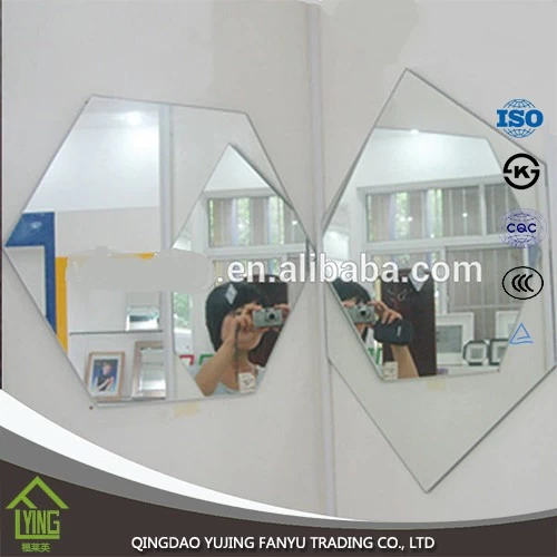 China frameloze spiegel decoratieve badkamerspiegel fabrikant