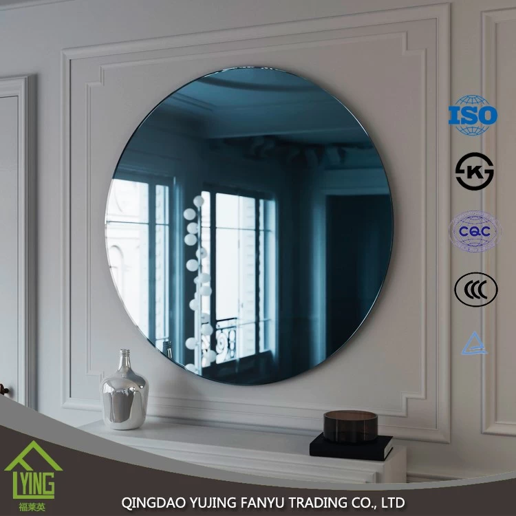 China home decor Colored Mirror sheet glass 2/3/4/5/6/7mm thickness for cabinet manufacturer