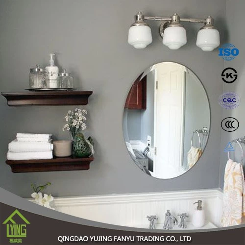 China large wall silver mirror glass for home decoration manufacturer