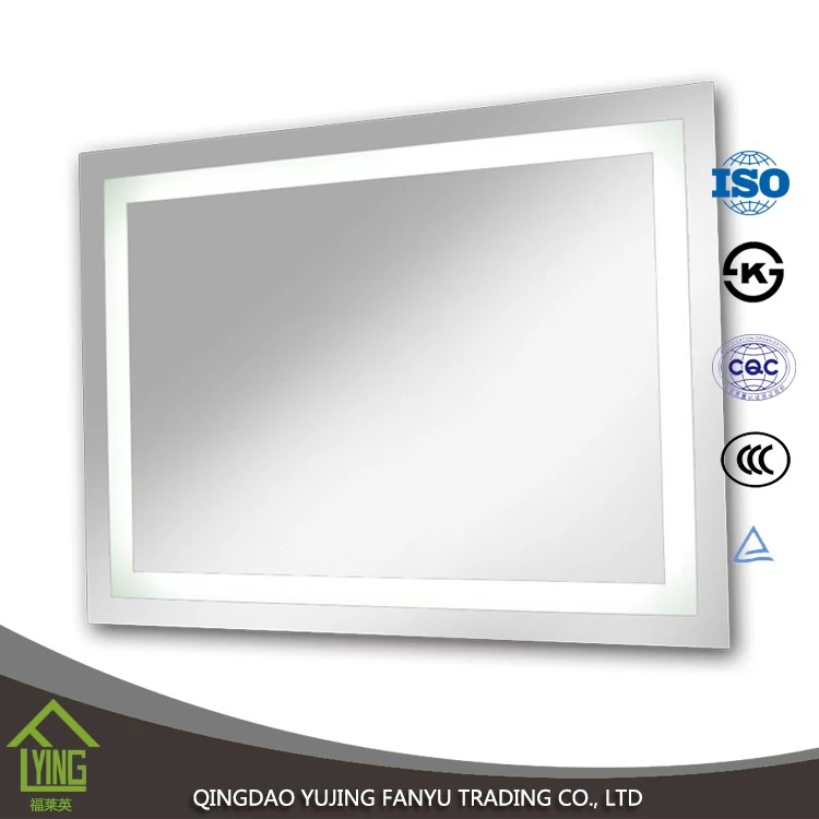 China low price silver led bathroom mirror fabrikant