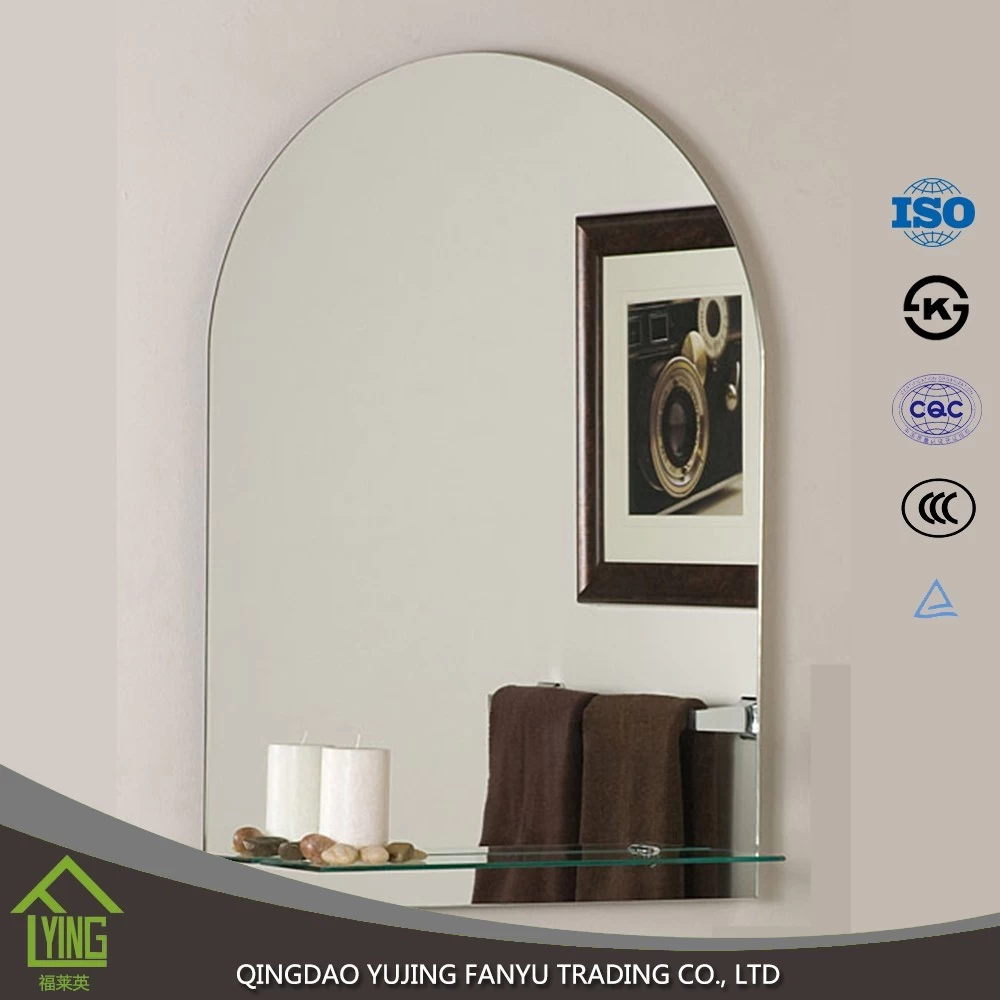 الصين antirust mirror 1.5/2/3/4/5/6mm thickness Silver mirror for hotel room الصانع