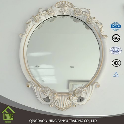 China modern wooden frame bathroom mirror manufacturer