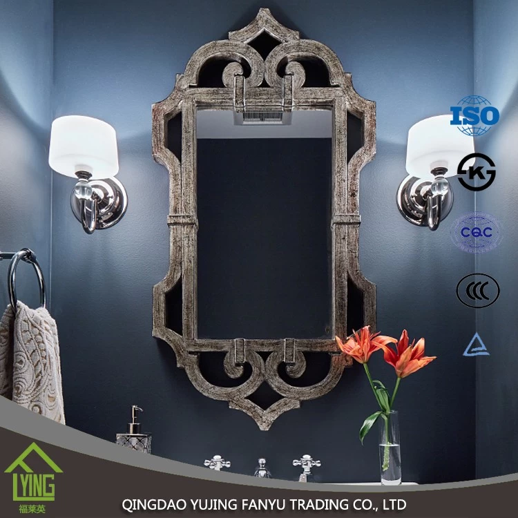 Chine wall decor 1.5/2.7/3/4/5/6mm thickness polished Aluminum Mirror for direct sales fabricant