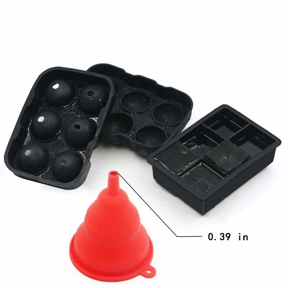 Benhaida Custom Easy Release Cocktail Round Small Circle Ice Cube Tray Ice  Ball Maker Mold Sphere Ice Mould with Container - China Ice Tray and Ice  Maker price