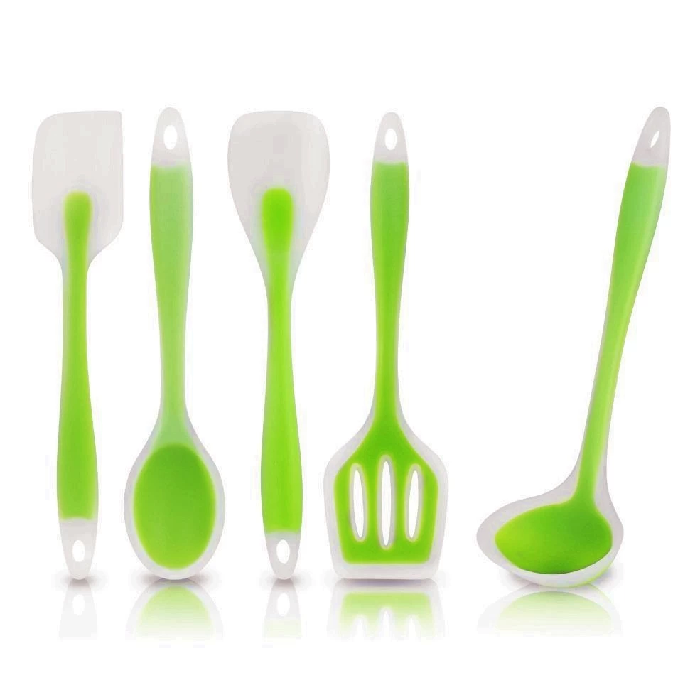 5pcs/set Silicone kitchen utensil set,Silicone kitchen tool set,Silicone kitchenware