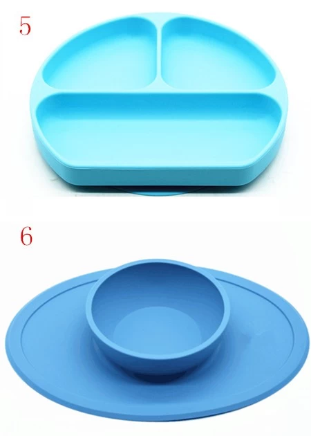 Amazon One-piece silicone placemat,Silicone Placemat For Food,Silicone Mini Mat ,Children's Placemat