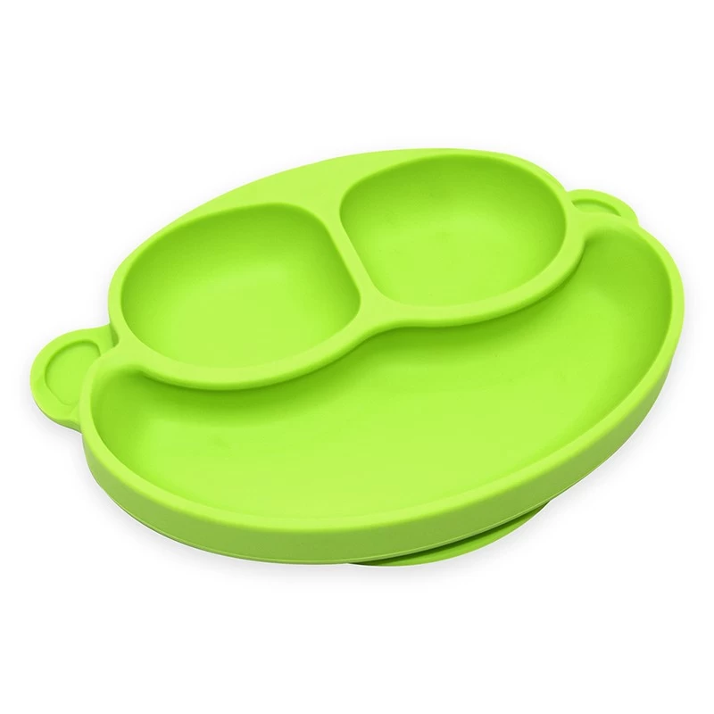 Benhaida BPA Free Toddlers Silicone Baby Placemat, Silicone Suction Baby Plates