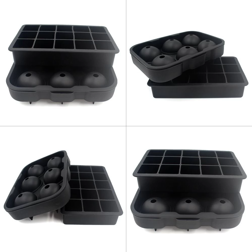 China Wholesale Silicone Ice Cube Tray Mold Supplier, Flexible Silicone Ice Ball Mold Maker Manufacturer