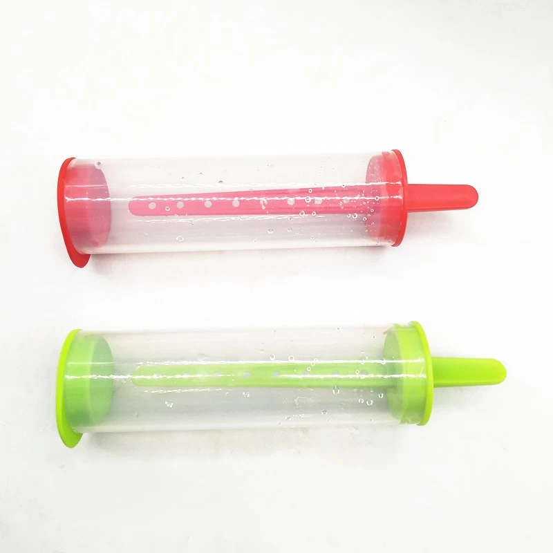Creative Plastic Ice Pop Molds for Frozen Fruit Popsicles, DIY Ice Lolly Mould