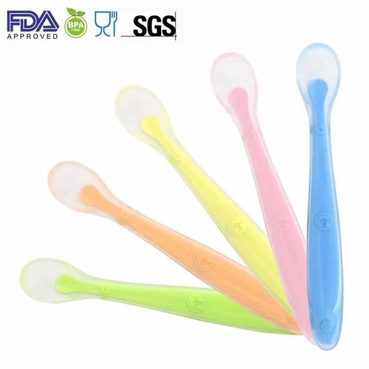 China LFGB Aprovado Soft Feeding Spoon Original Fabricante fabricante