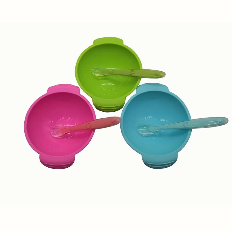 NEW FDA Approved Silicone Baby Food Bowl with Suction Cup