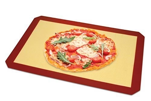 Non-Stick Silicone Baking Mat , 2 Pack Silicone Cookie Mat Food Grade Silicone Baking Sheet Mat