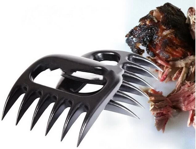 Wolverine meat claw pulled pork shredder plastic claw, with six nails