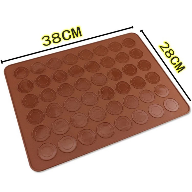 non-stick macaron professional silicone place mat wholesale baking mat with macaron pot