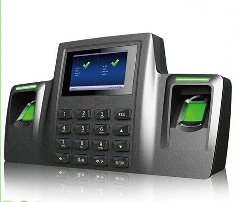 China 2 dual fingerprint reader time attendance PY-DS100 manufacturer