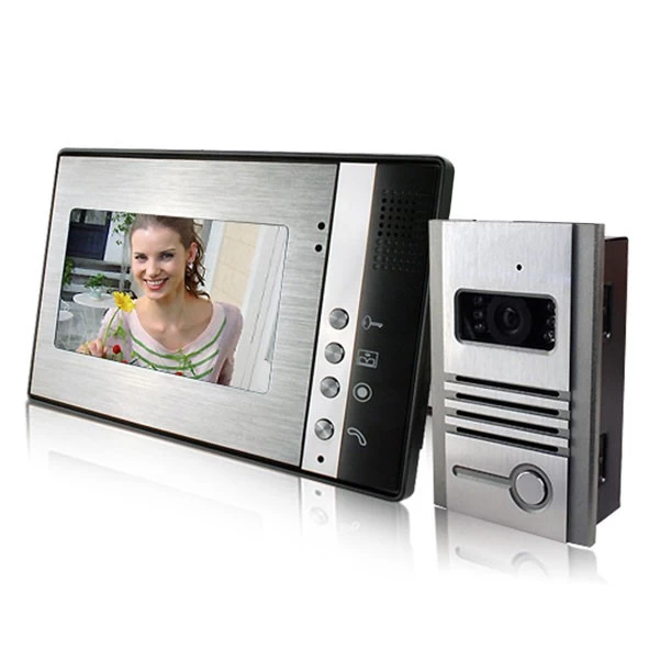 Китай 4 провода Handsfree 7-дюймовый видео-телефон двери ночного видения Two Way Интерком PY-V802MB11 производителя