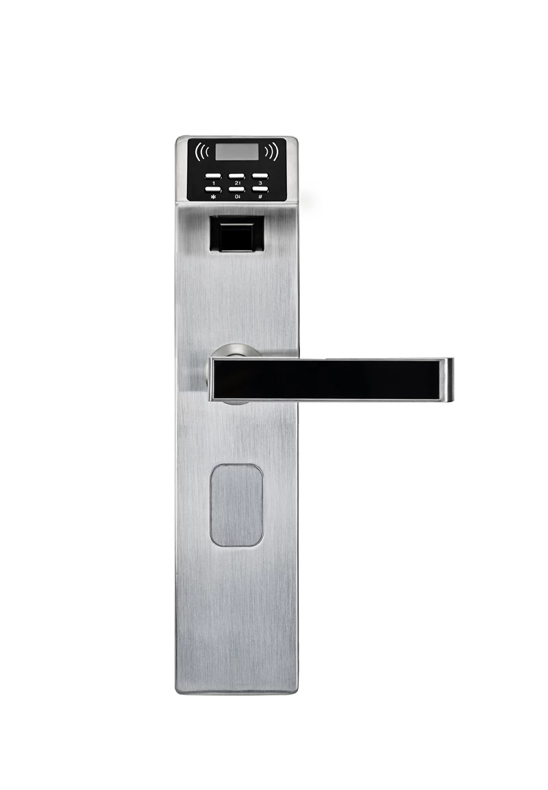 porcelana Biometric door lock with fingerprint password, rfid card door lock fabricante