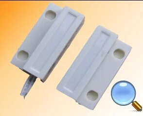 China Tür-Sensor Magnetkontakt mit doppelseitigen Klebebändern geklebt auf der Unterseite Hersteller