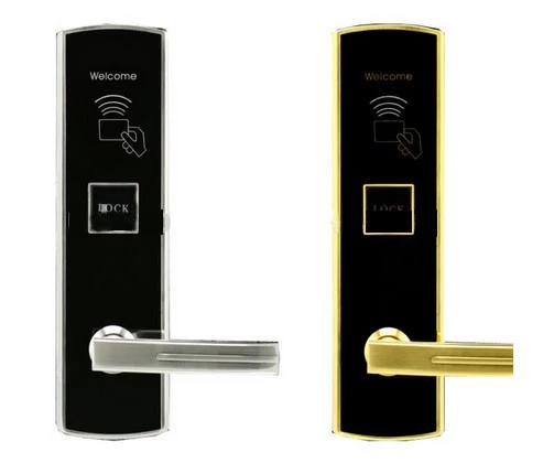 China Hoge veiligheid Hotel slot leverancier, multi-color hotel keycard lock fabriek fabrikant