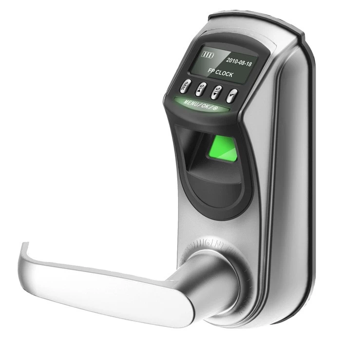 China OLED Display biometric fingerprint password door lock PY-L7000 manufacturer