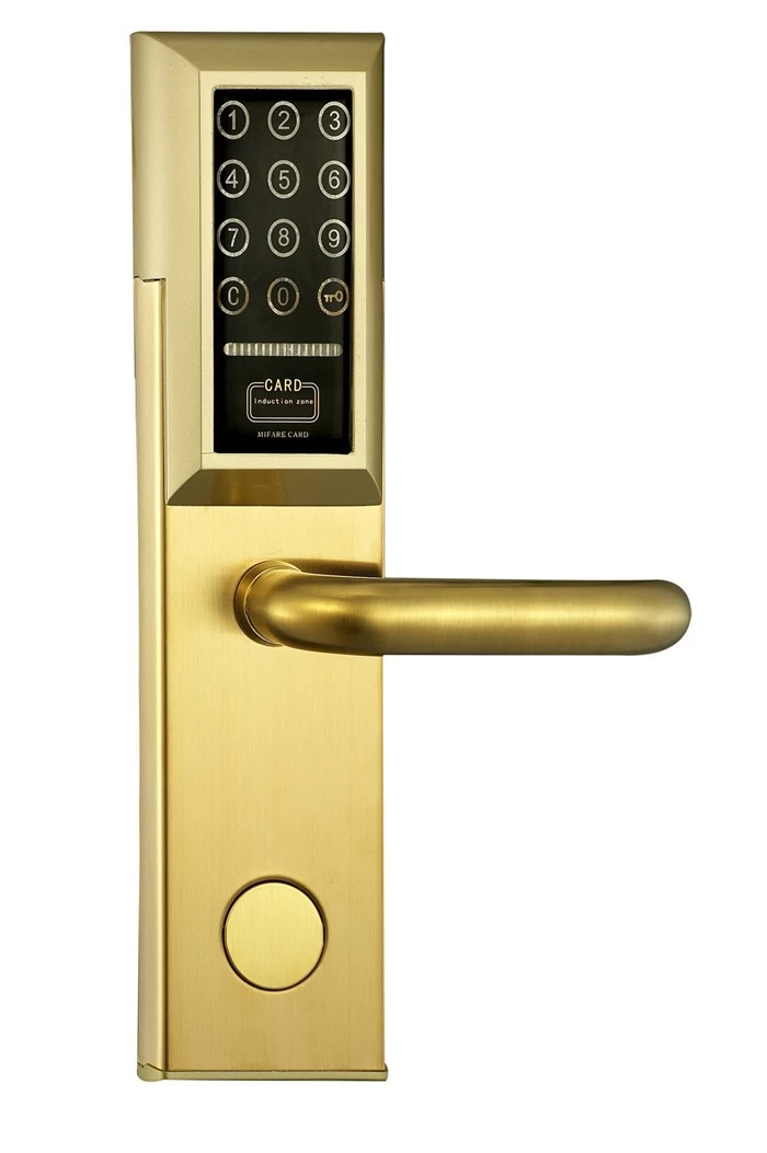 China Smart cards and electronic pin code door lock PY-8811-JJ manufacturer