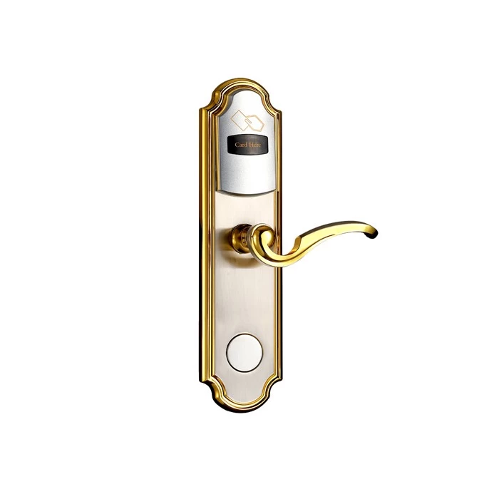 China Stainless steel hotel keycard lock factory, hotel locks suppliers china manufacturer