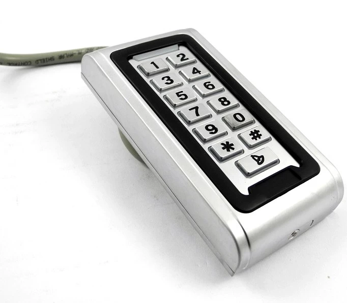 中国 独立使用的RFID金属PIN键盘门禁机PY-S600 制造商