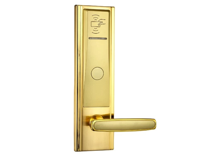 porcelana Sistema electrónico de bloqueo de puertas para hoteles, control de acceso de dedos Hotel lock Supplier fabricante