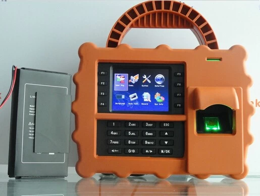 China protable biometric time attendance  with back up battery PY-S922 manufacturer