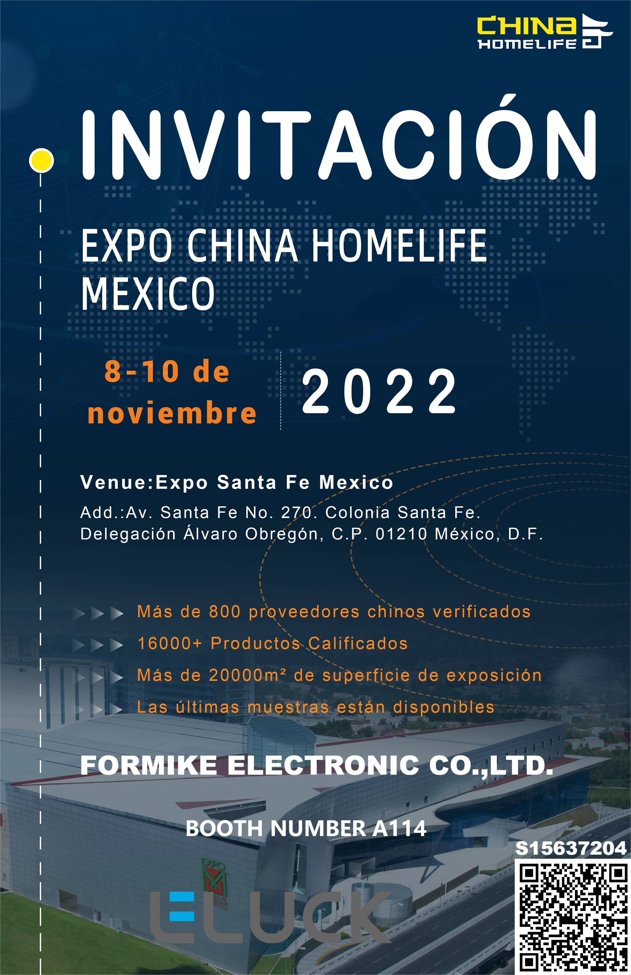 FORMIKE EXPO CHINA HOMELIFE MEXICO 2022