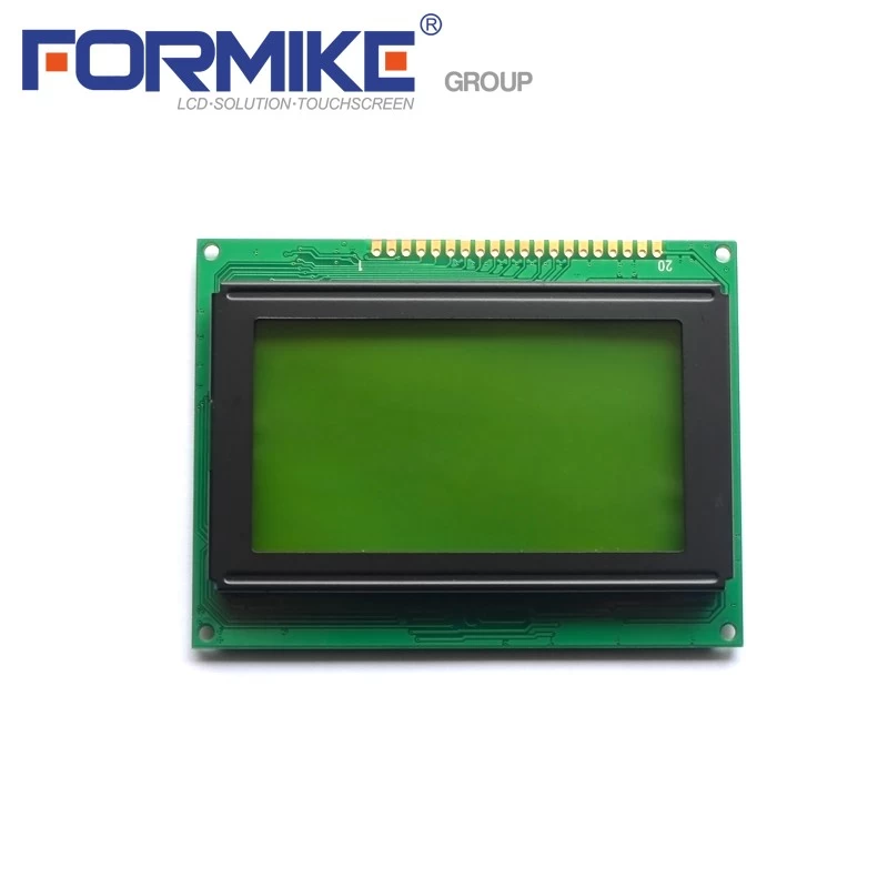 128x64点LCD屏幕STN便宜的图形LCD 12864液晶显示模块（WG1206F2SBY6B）