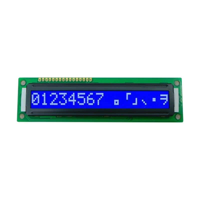 porcelana 1x16 Formato Módulo LCD COB 1601 Pantalla LCD STN 16 * 1 Pantalla LCD de caracteres (WC1601Y6SGW1B) fabricante