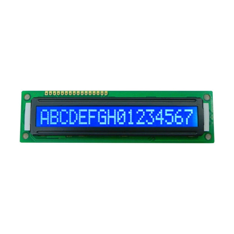 1x16格式LCD模块COB 1601 LCD屏幕STN 16 * 1字符LCD显示屏（WC1601Y6SGW1B）