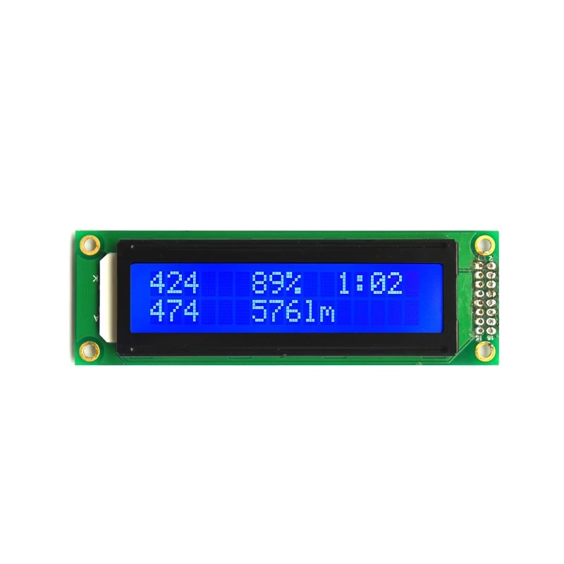 中国 20 x 2 LCD字符自定义LCD显示模块20x2 LCM（WC2002A5SGW6B） 制造商