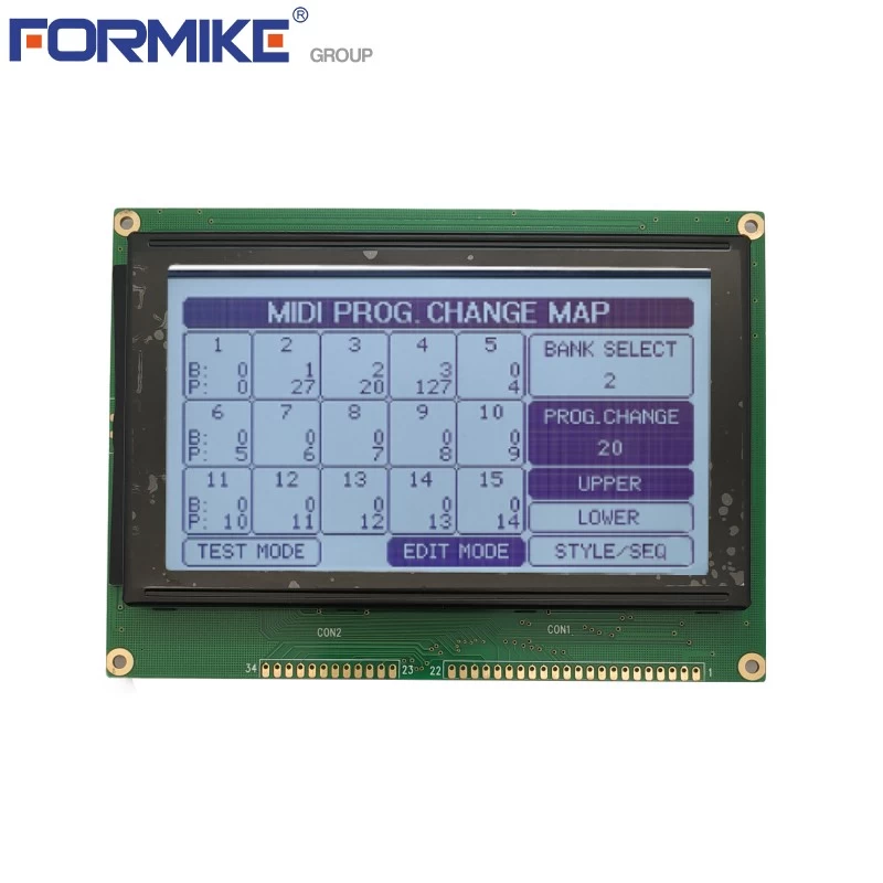 240*128 شاشة LCD 240x128 نقطة 5.1 بوصة LCD الشركة المصنعة 240*128 وحدة LCD الرسومية (WG2412B0)