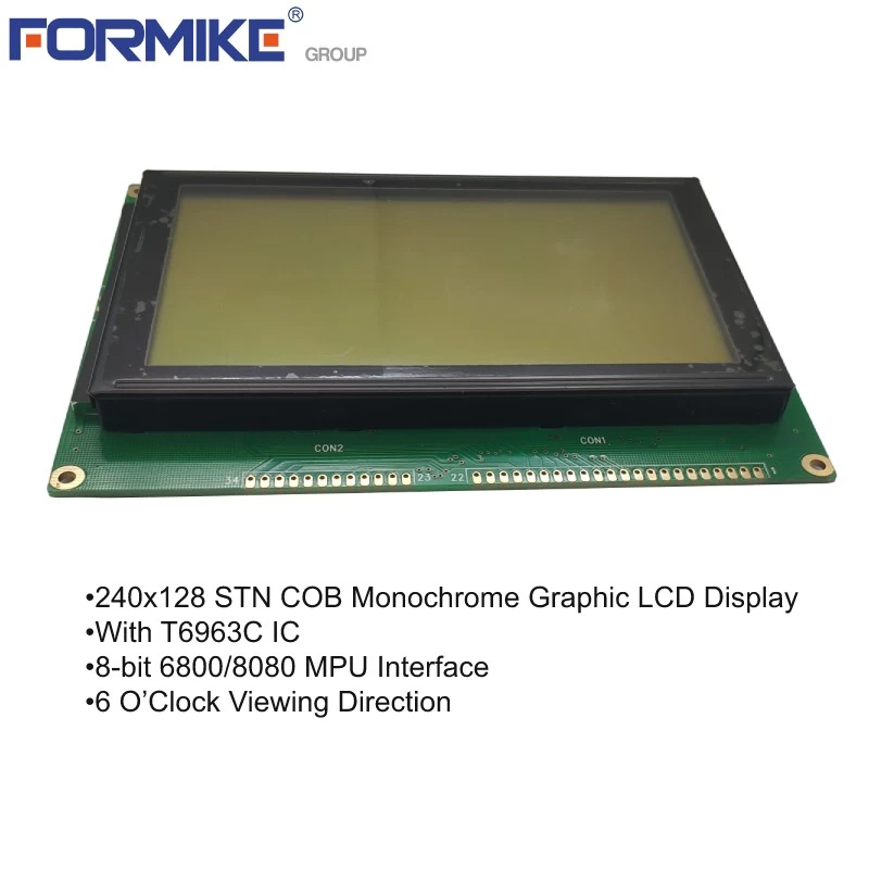 240*128 LCD Display 240x128 Dot 5.1 Inch LCD Manufacturer 240*128 Graphic LCD Module(WG2412B0)
